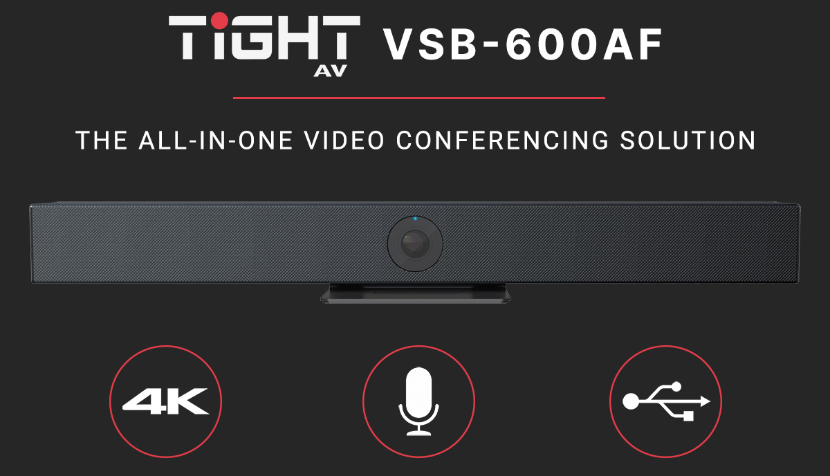 TiGHT AV VSB-600AF video soundbar